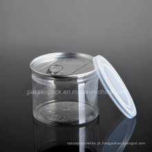 300ml alumínio tampa alimentar embalagem de plástico pode (PPC-CSRN-042)